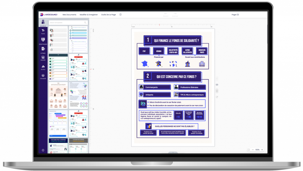 LawDesigner - Le logiciel de Legal Design en ligne